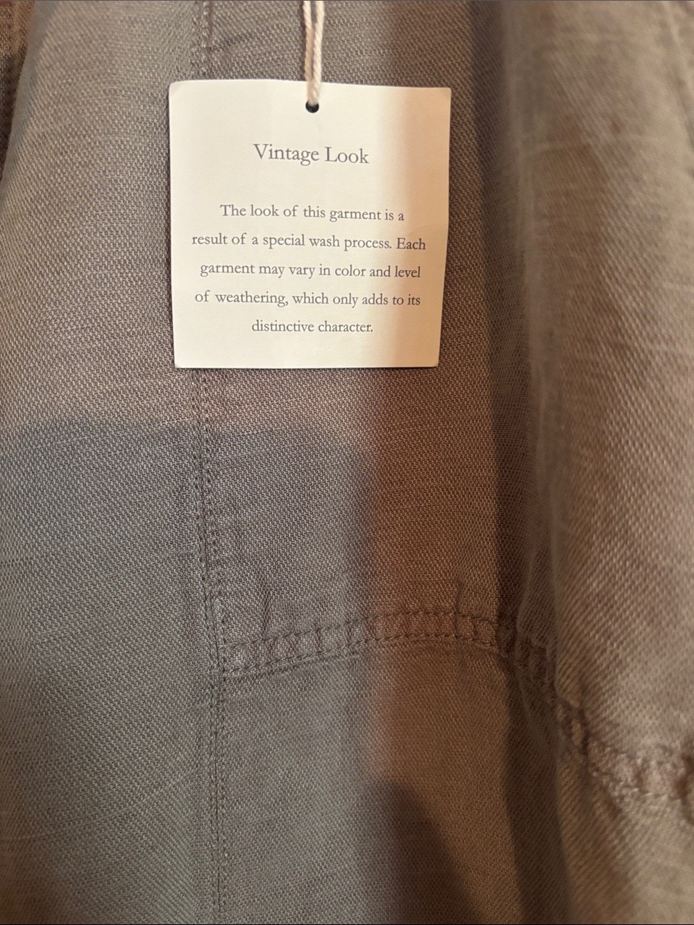 C&C California Women's Olive Green Washed Linen Cargo Joggers w/Toggle Cuffs - Picture 4 of 12